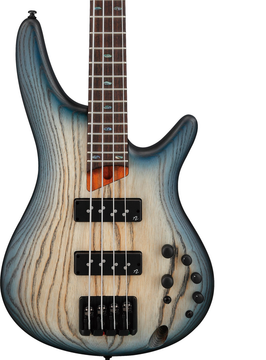 Ibanez SR600E 4 String Electric Bass Guitar - Cosmic Blue Starburst Flat