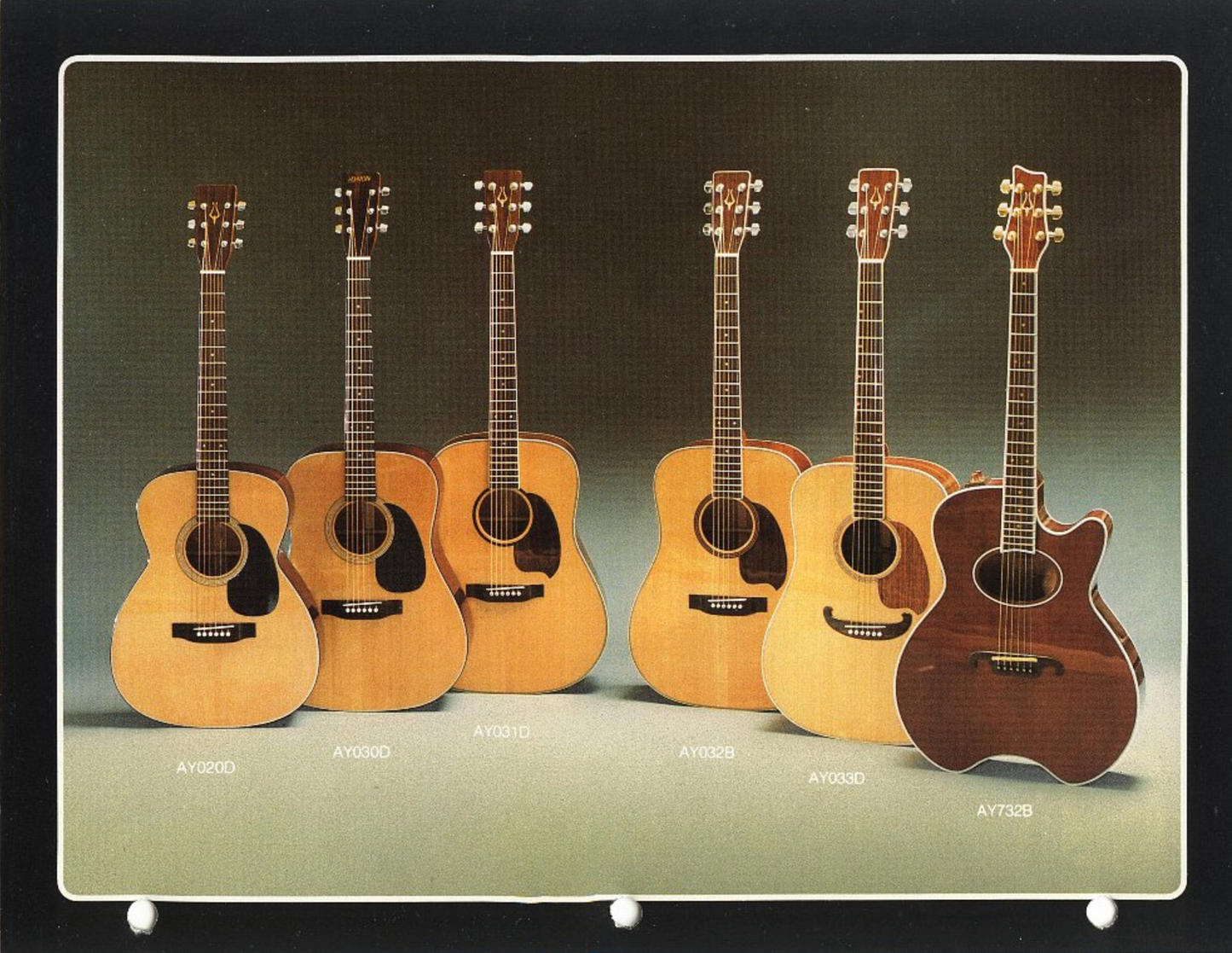 Daion AY030D Dreadnought Acoustic Guitar MIJ (1980's)