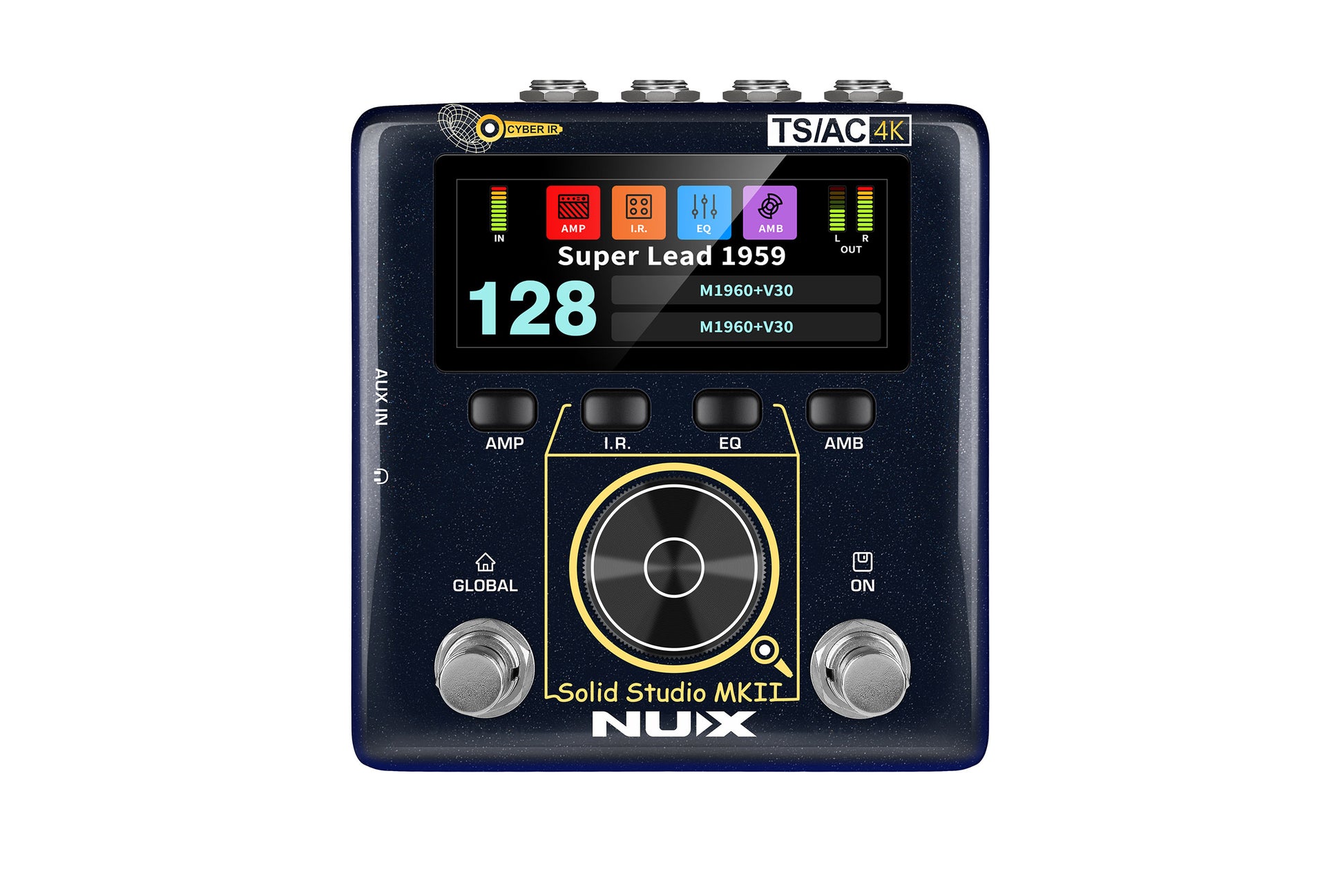 power amp sim pedal NUX Solid Studio MKII Preamp/Power Amp Simulator & IR Loader Pedal