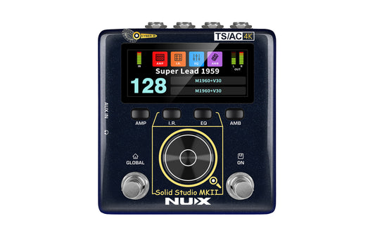 NUX Solid Studio MKII Preamp/Power Amp Simulator & IR Loader Pedal