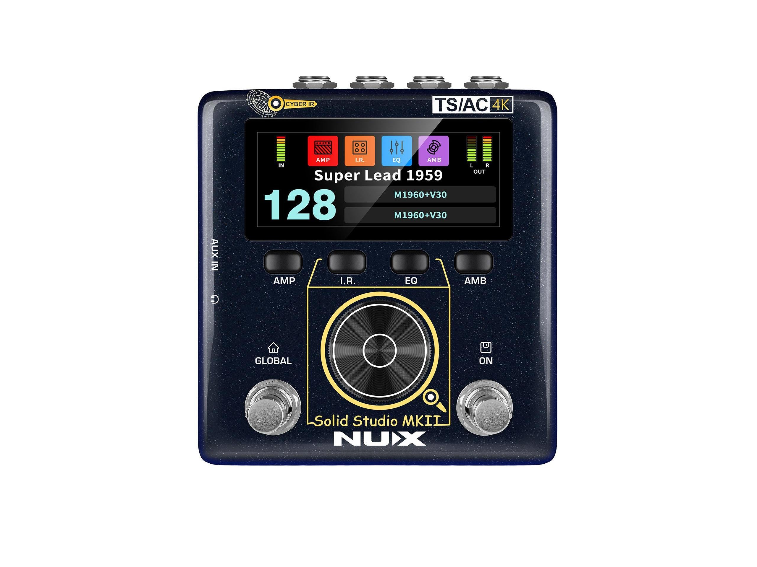 NUX Solid Studio MKII Preamp/Power Amp Simulator & IR Loader Pedal