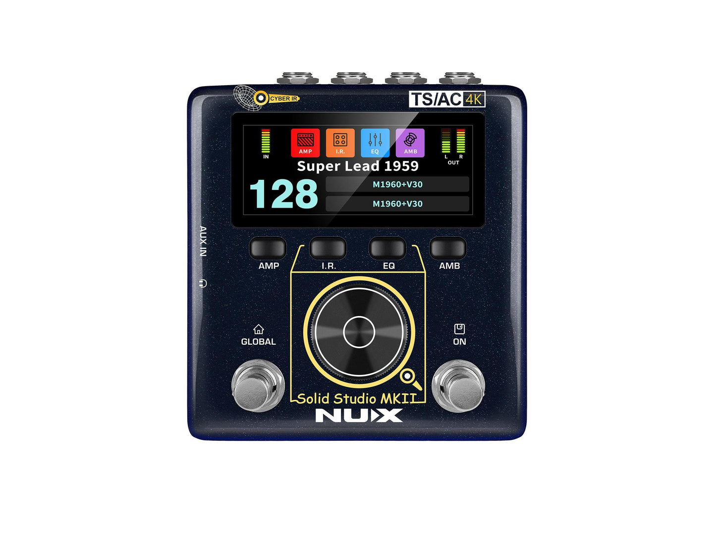 NUX Solid Studio MKII Preamp/Power Amp Simulator & IR Loader Pedal