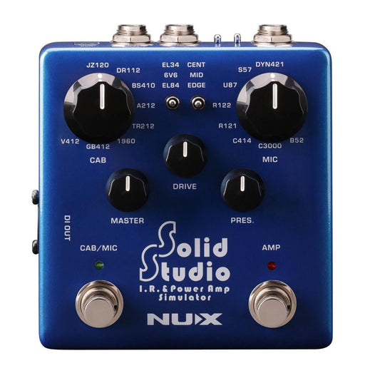 NUX Solid Studio Studio IR & Power Amp Simulator