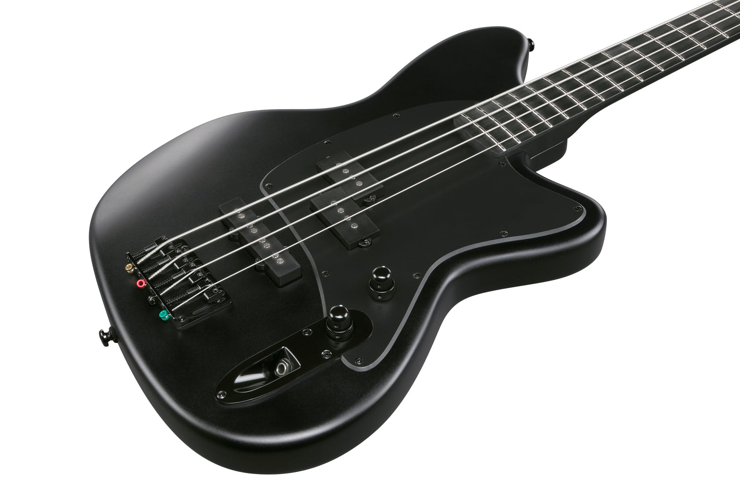 Ibanez Talman TMB420B 4-String Active Electric Bass Guitar - Black Flat