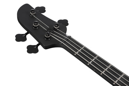 Ibanez Talman TMB420B 4-String Active Electric Bass Guitar - Black Flat