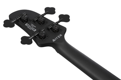 Ibanez Talman TMB420B 4-String Active Electric Bass Guitar - Black Flat