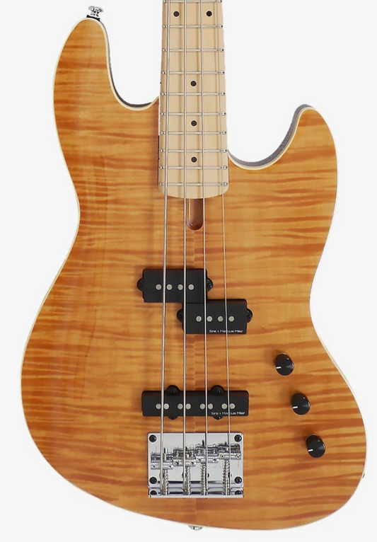 Sire Marcus Miller U5 Alder 4-String Passive Short Scale Electric Bass Guitar - Natural
