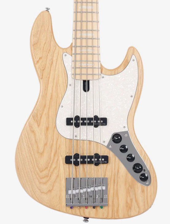 Sire Marcus Miller V7 Reissue Active 5-String Electric Bass Guitar - Natural Satin