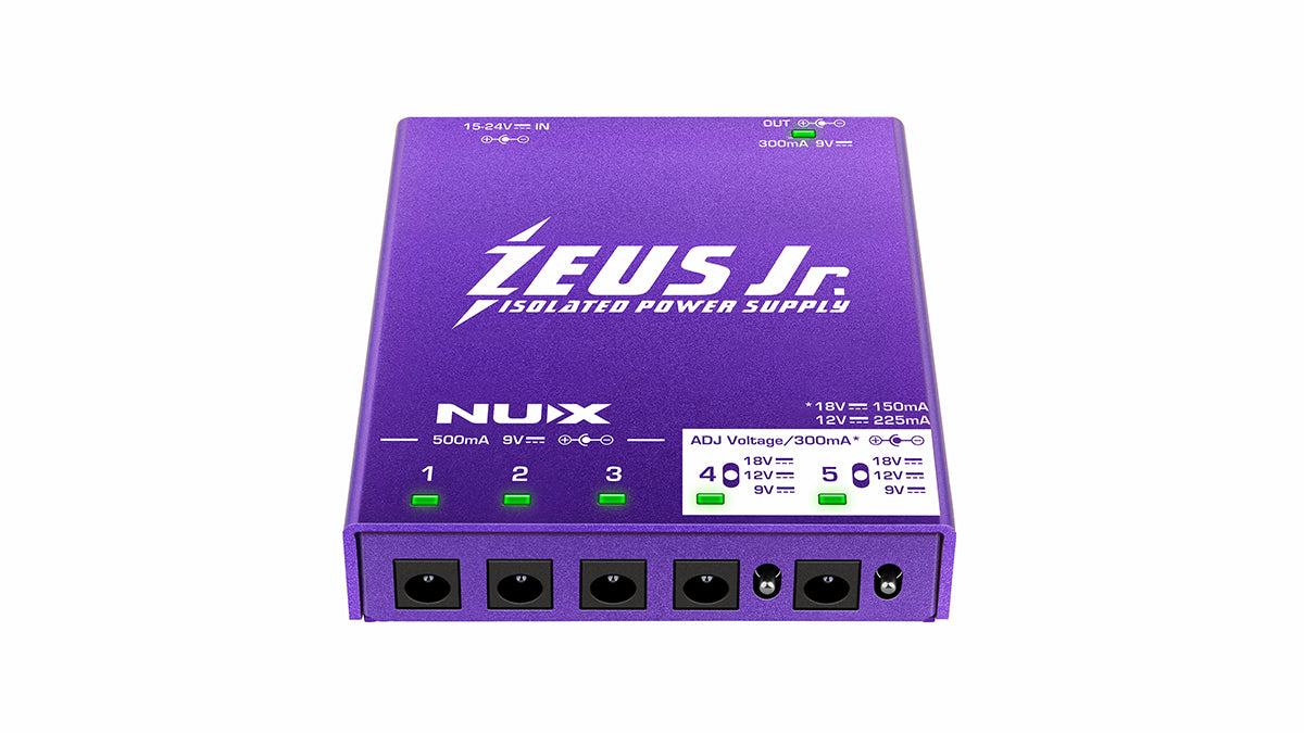NUX Zeus Jr. Isolated Pedal Power Supply