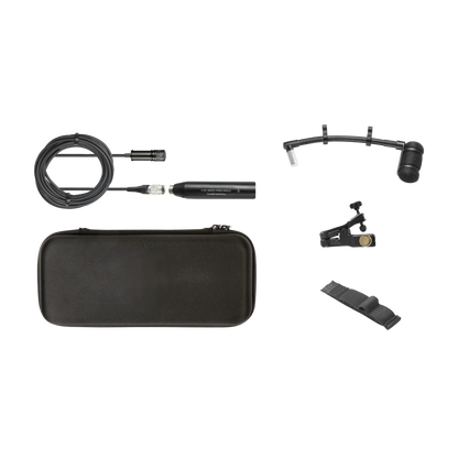 Audio-Technica ATM350U Cardioid Condenser Instrument Microphone w/ Universal Clip-On Mounting System