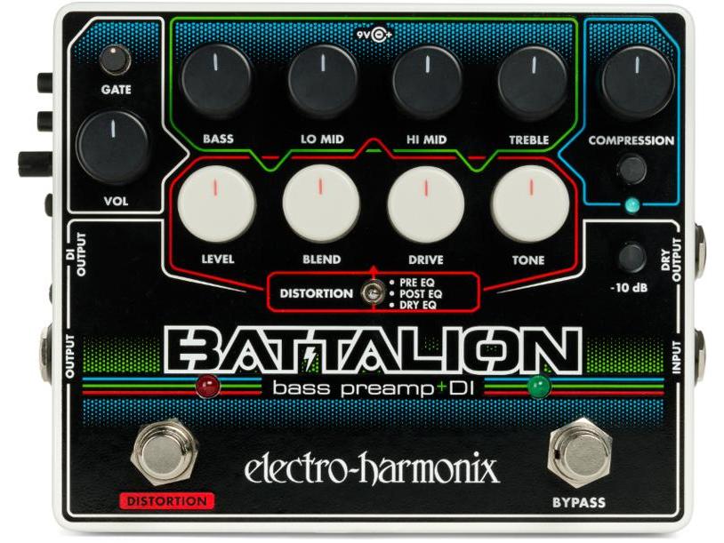 Electro-Harmonix Battalion Bass Preamp & DI