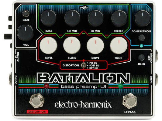 Electro-Harmonix Battalion Bass Preamp & DI