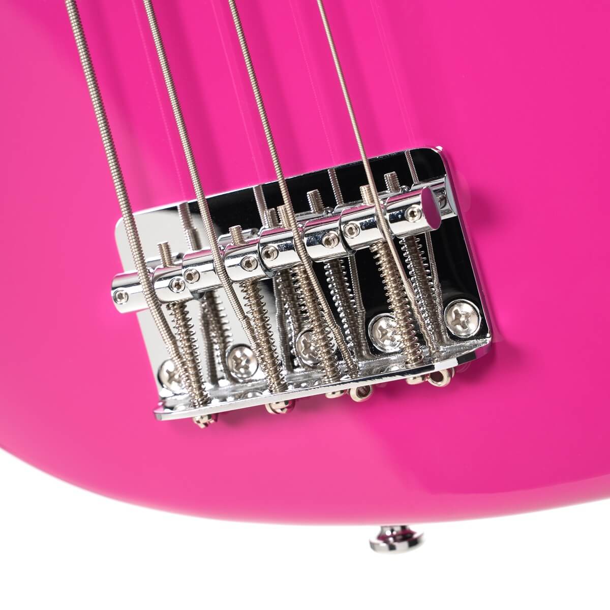 Cort GB Shortcale 4-String Active Bass Guitar - Fandango Purple