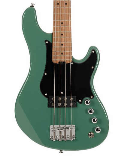 Cort GB Shortcale 4-String Active Bass Guitar - Forest Green