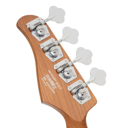 Cort GB Shortcale 4-String Active Bass Guitar - Forest Green