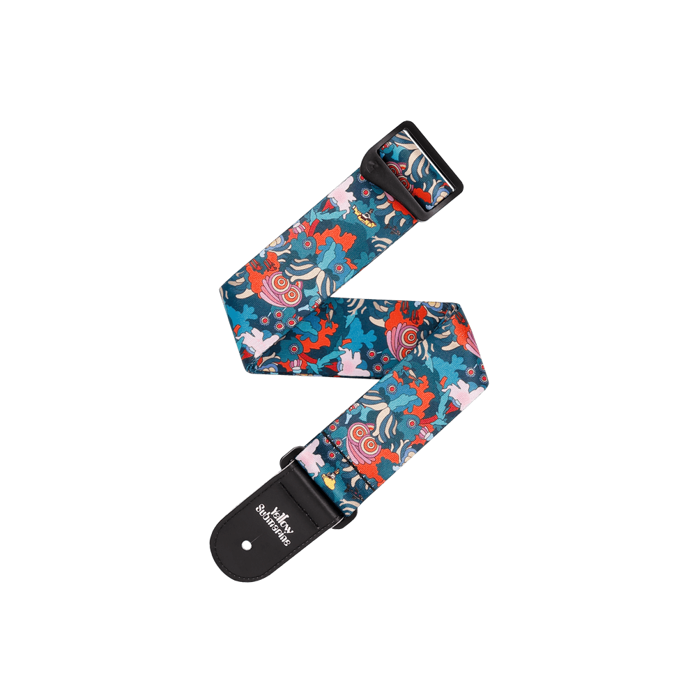 D'Addario The Beatles Yellow Submarine 55th Anniversary Polyester Guitar Strap - Under The Sea