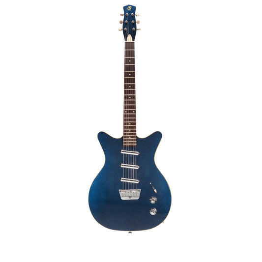 Danelectro '59 Triple Divine Electric Guitar - Blue Metallic
