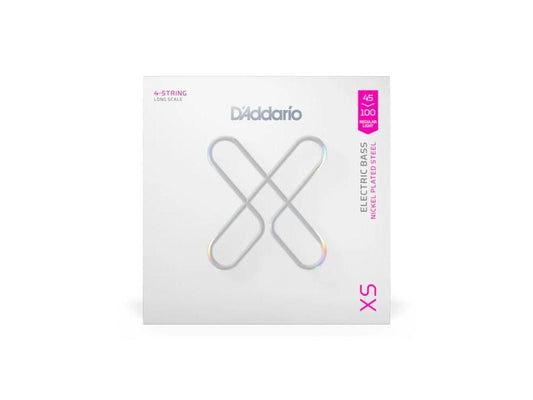 D'Addario XS Coated Nickel Plated Bass Strings