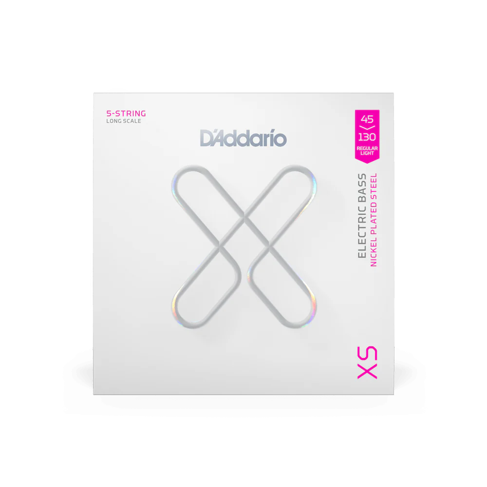 D'Addario XS Coated Nickel Plated Bass Strings