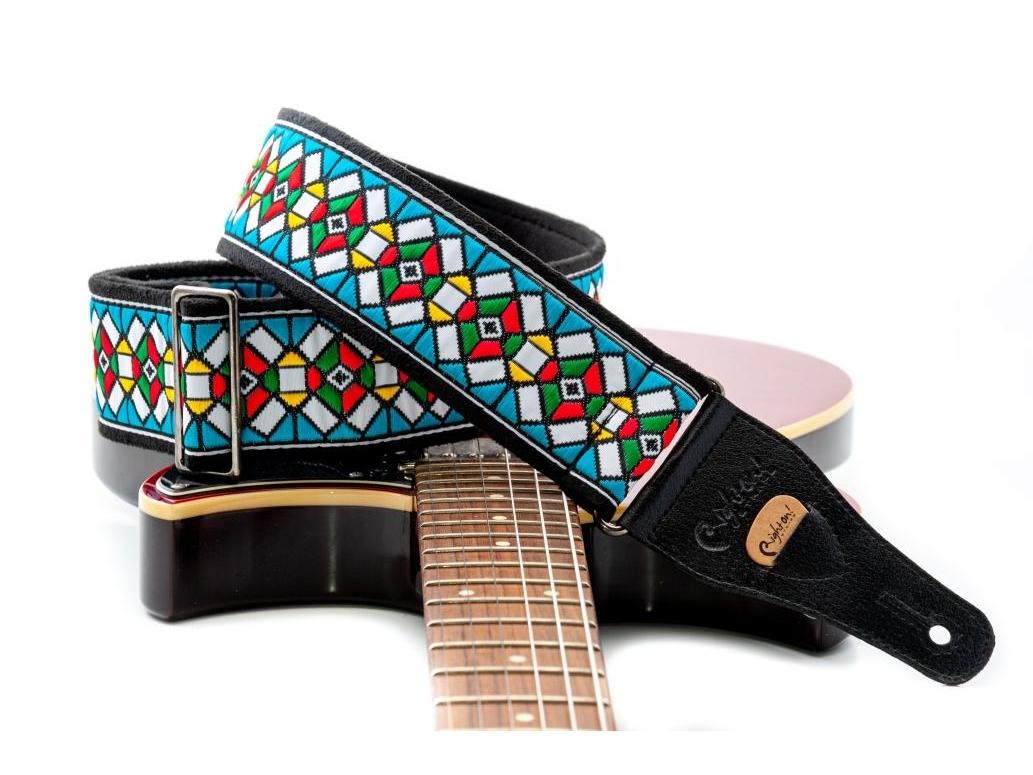 RightOn Straps Legend All-Stars Guitar Strap - Blue