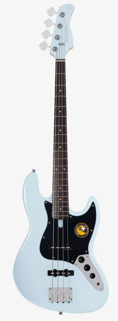 Sire Marcus Miller V3P 4-String Passive Electric Bass Guitar - Sonic Blue