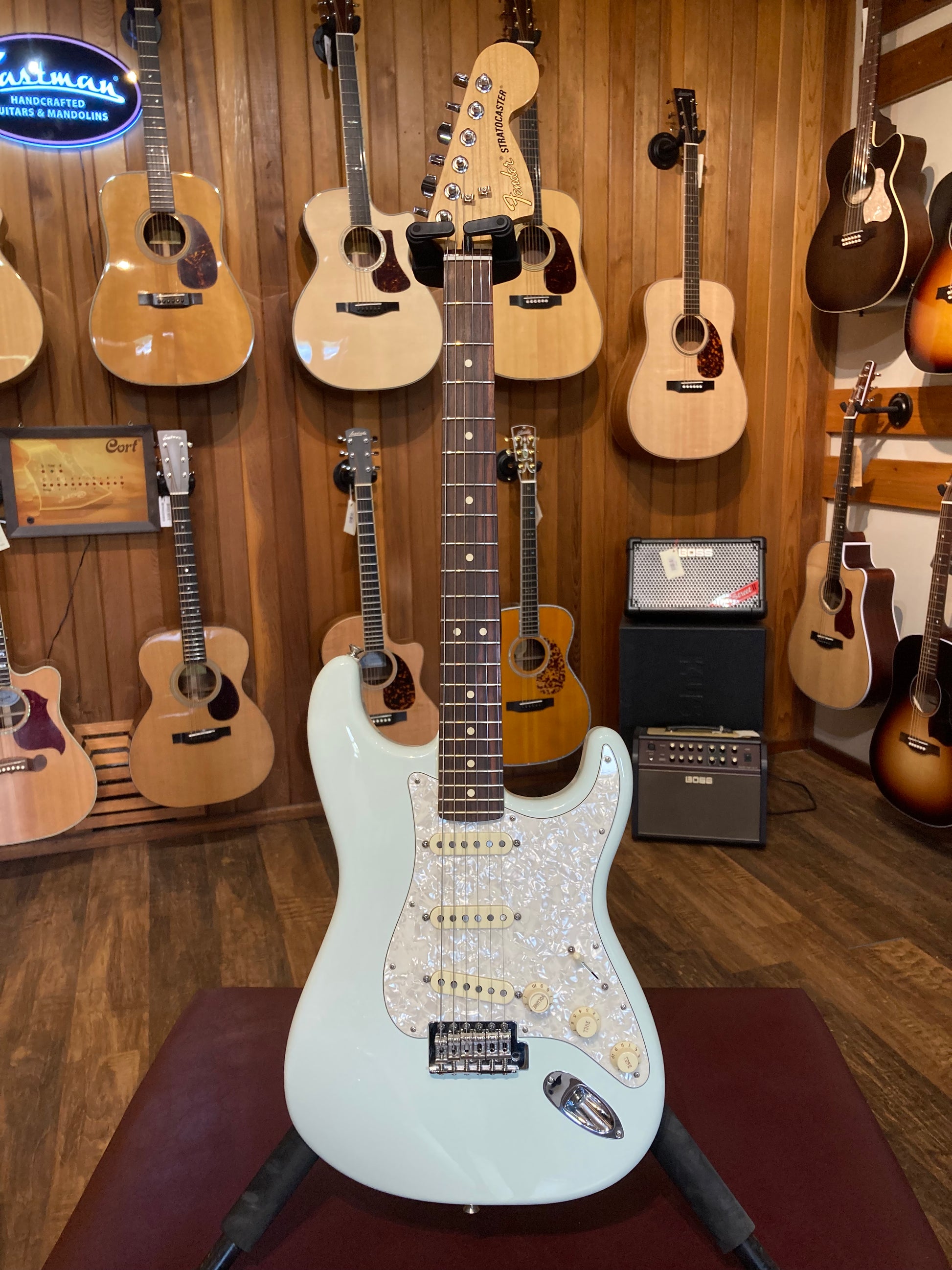 Fender deluxe roadhouse online stratocaster texas special