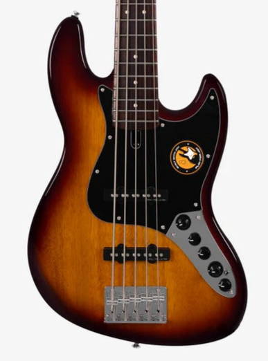 Sire Marcus Miller V3 2nd Generation 5-String Active Electric Bass Guitar - Tobacco Sunburst