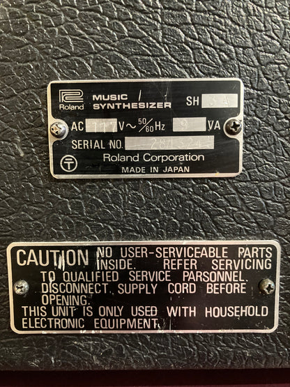 Roland SH-3A Analog Monophonic Synthesizer (1974)