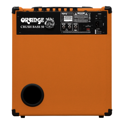 Orange Amplifiers Crush Bass 50 Watt Bass Guitar Combo with Tuner