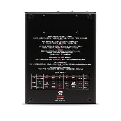 Keeley Octa Psi Transfigurating Fuzz Pedal