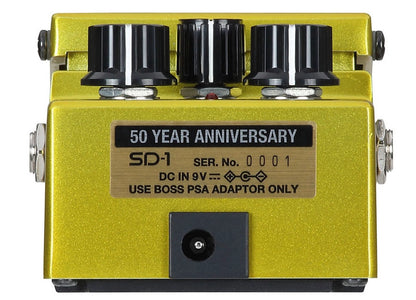 Boss 50th Anniversary SD-1 Super Overdrive Pedal