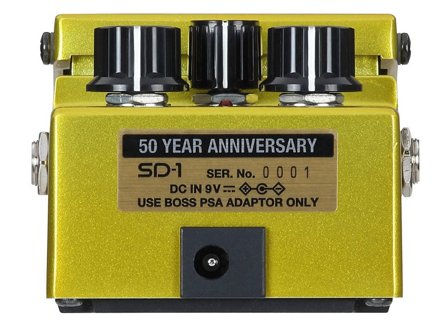 Boss 50th Anniversary SD-1 Super Overdrive Pedal