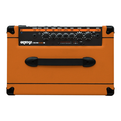 Orange Amplifiers Crush Bass 50 Watt Bass Guitar Combo with Tuner