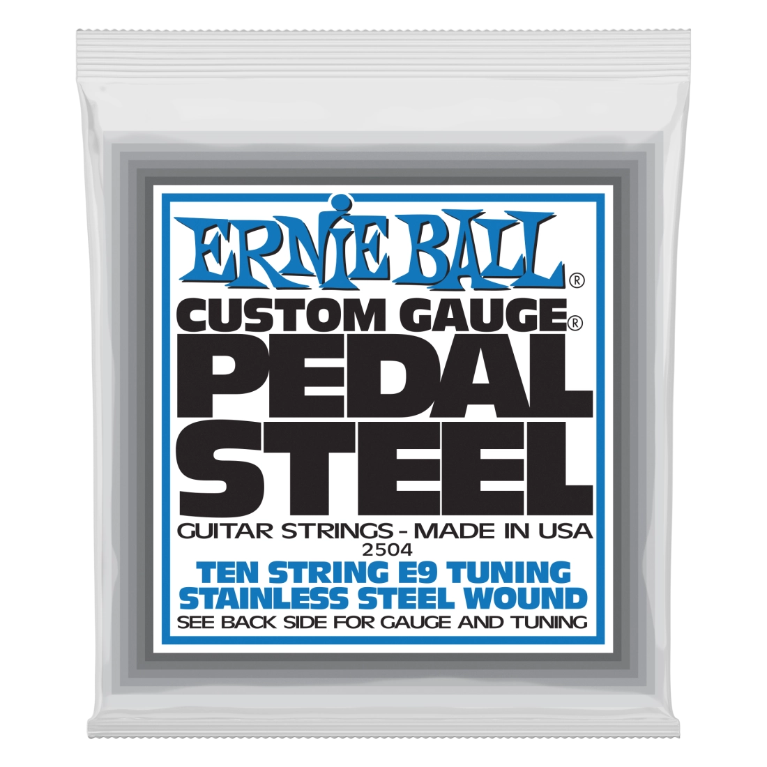 Ernie Ball Pedal Steel 10-String E9 Tuning Stainless Steel Wound Guitar Strings