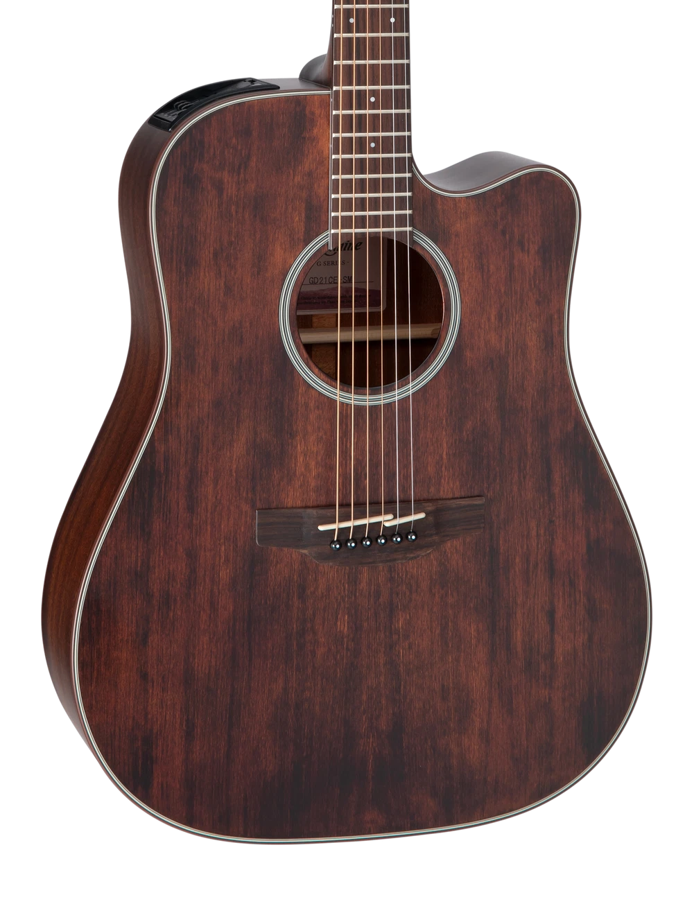 Takamine GD21 Acoustic/Electric Guitar - Satin Molasses