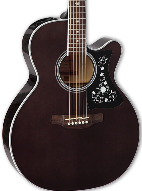 Takamine GN75CE NEX Acoustic/Electric Guitar - Transparent Black