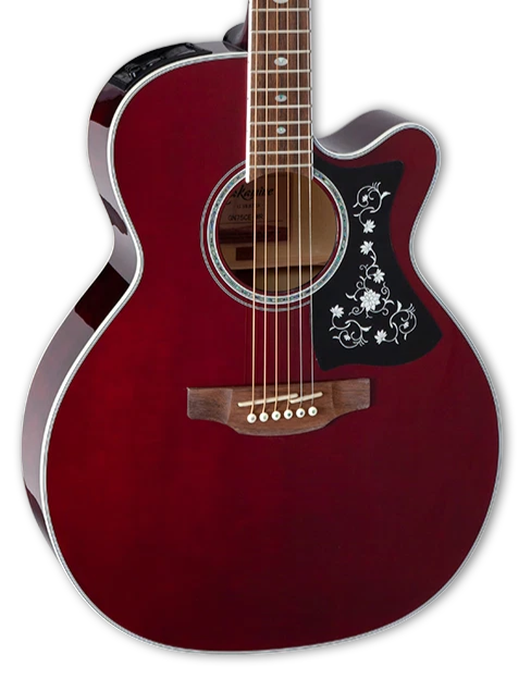Takamine GN75 NEX Acoustic/Electric Guitar - Wine Red