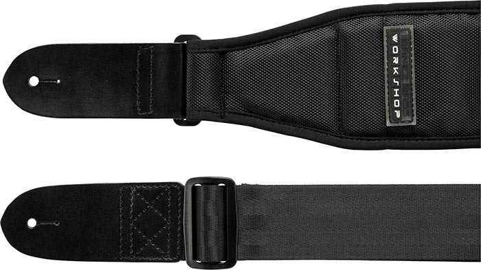 Ibanez BWS90 Padded Bass Guitar Strap - Black