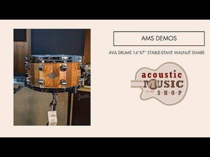 AVA Drums 14"x7" Walnut Stable-Stave Snare Drum