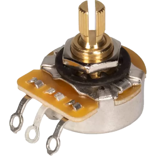 More Better CTS 250K Split Shaft Audio Pot - 1/4" Bushing
