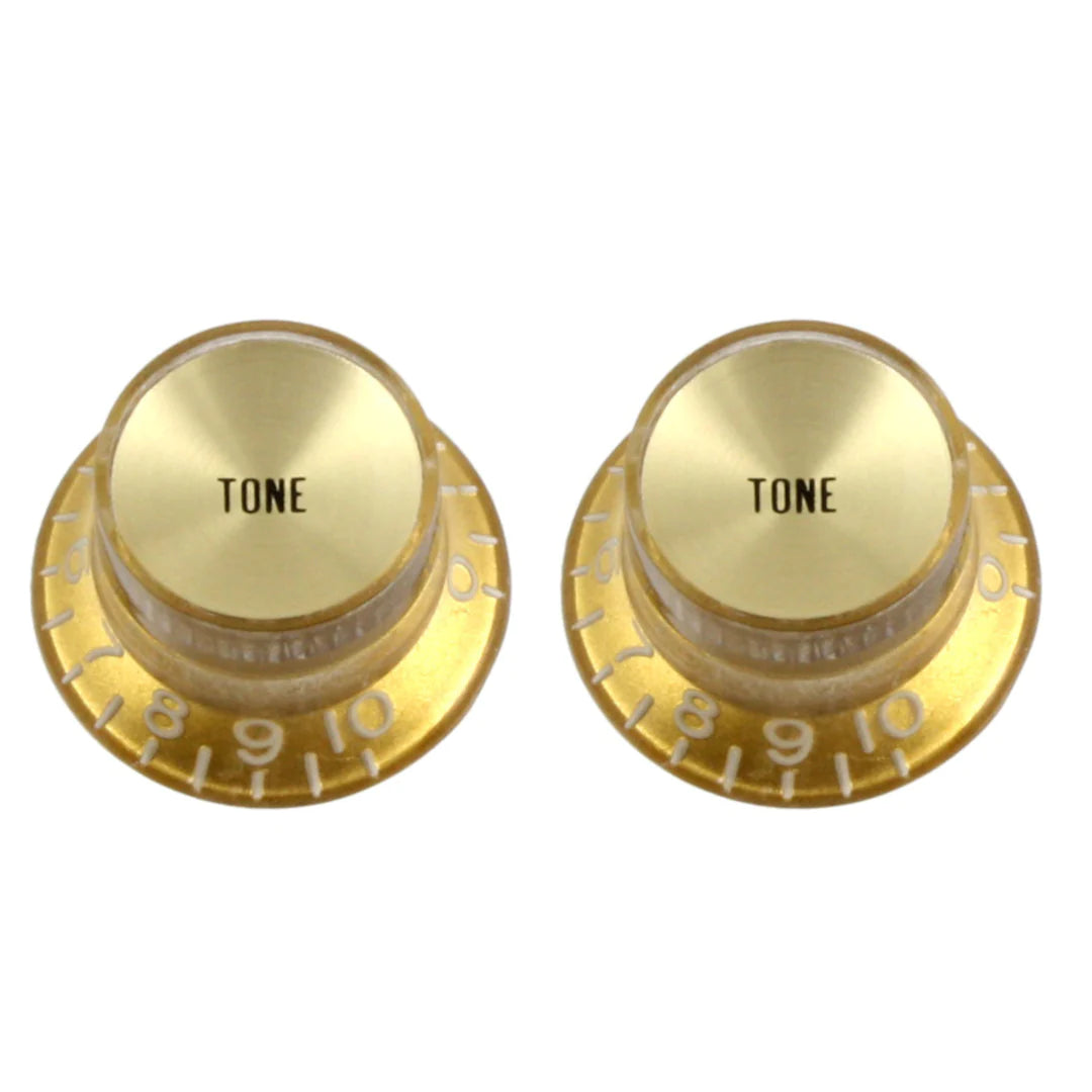 All Parts PK-0183 Set of 2 Tone Reflector Knobs - Gold