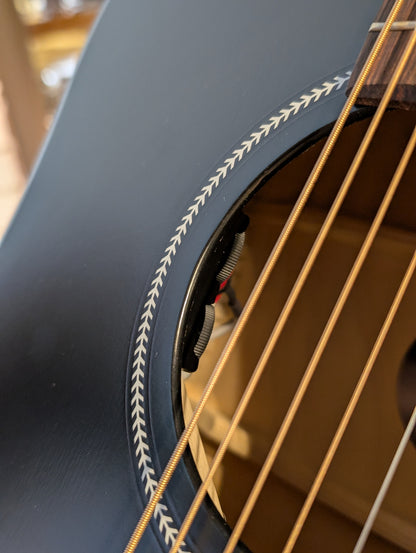 Seagull S6 Classic Black Acoustic/Electric Guitar w/Gig Bag - Factory Second (Serial #048595900216)