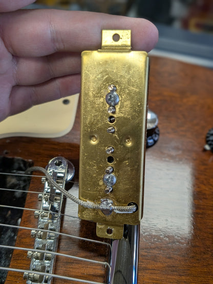 Gibson Les Paul Junior Single Cut Electric Guitar w/Case - Brown Mahogany (1990)