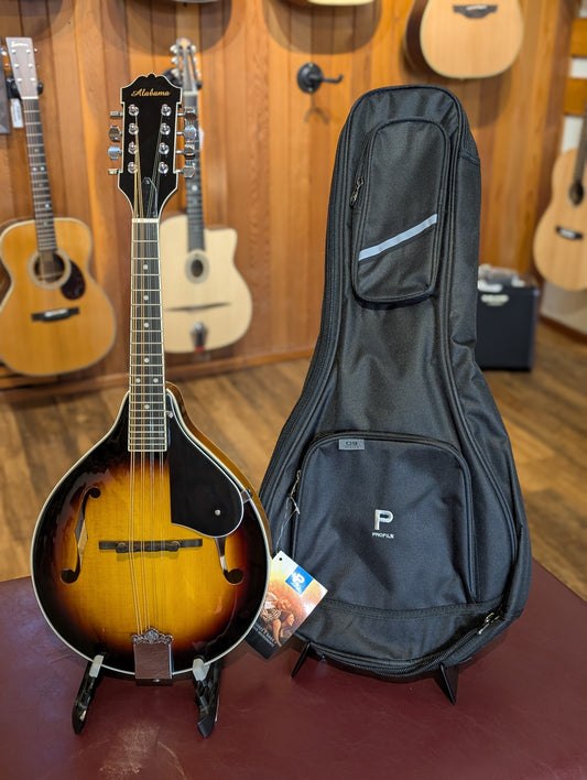 Alabama ALM32S A-Style Mandolin Bundle