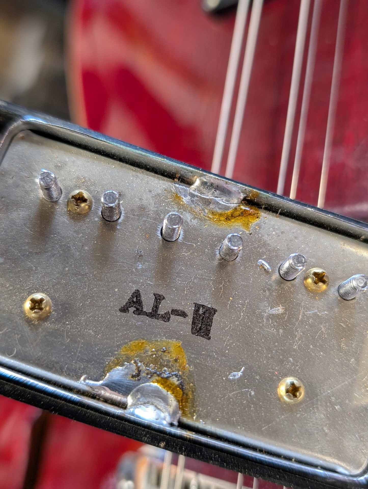 Goya Thinline Semi-Hollow Electric Guitar w/Case - Cherry Red (1970's)