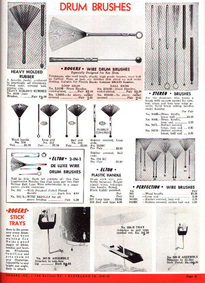 Rogers No. 288 Stick Tray (1960's)