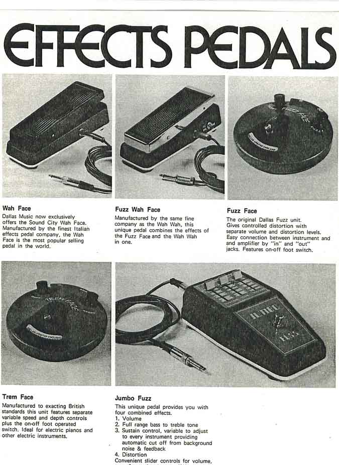 Jen Elletronica Jumbo Fuzz Pedal (1970's)