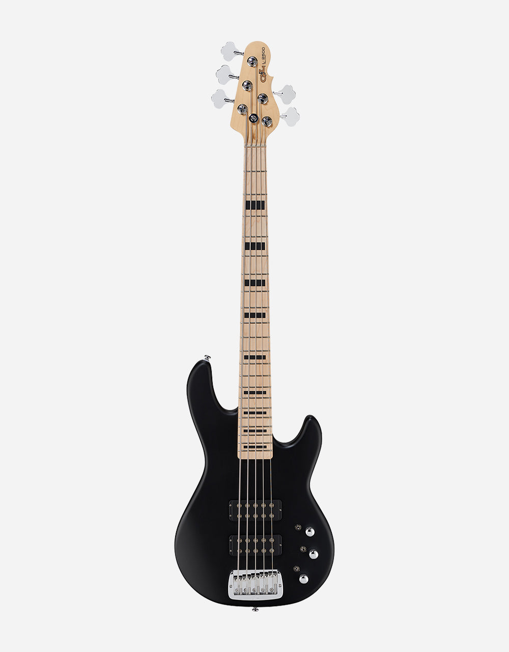 G&L L-2500 5-String Electric Bass Guitar - Black Frost