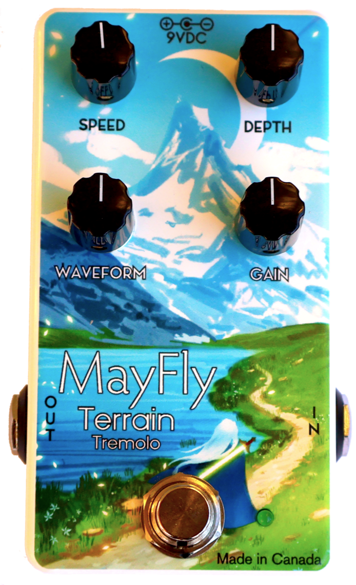 MayFly Audio Terrain Optical Tremolo Pedal
