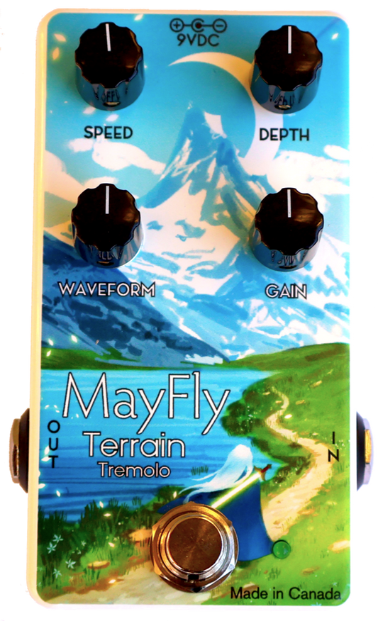 MayFly Audio Terrain Optical Tremolo Pedal